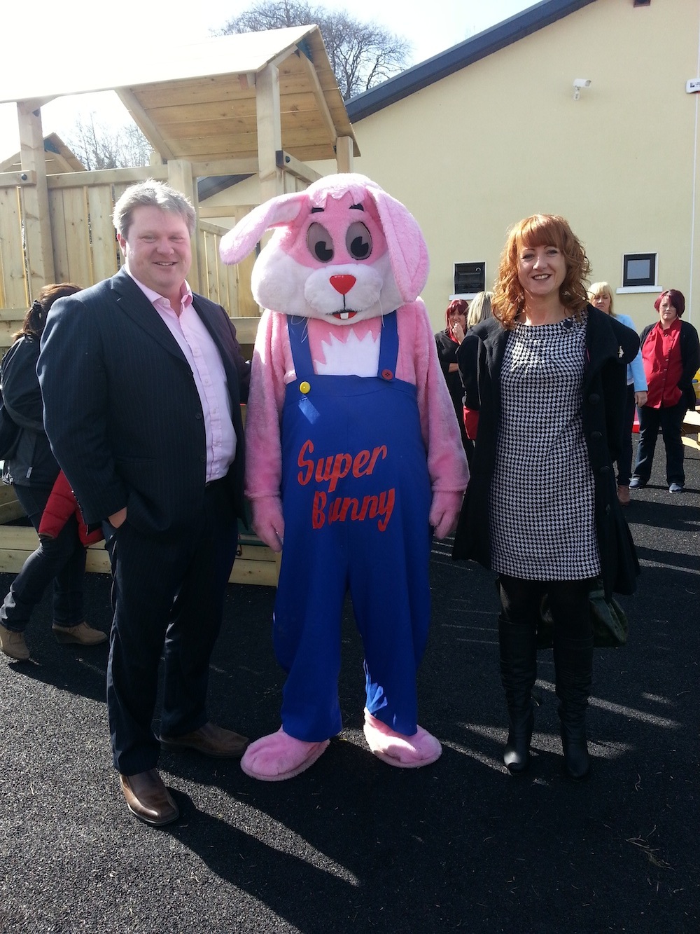 launch of Eivers Lane Childrens outdoor facilities